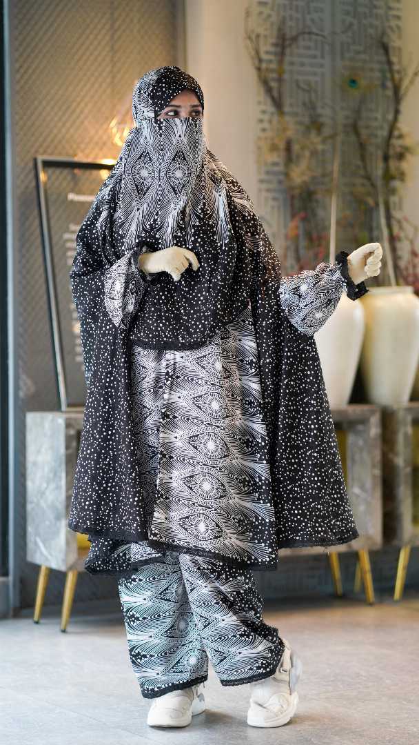 প্রিমিয়াম প্লাজু খিমার সেট,premium khimar set Bangladesh, soft China linen khimar,প্লাজু খিমার সেট,modest fashion Bangladesh, jilbab khimar set, Muslim women