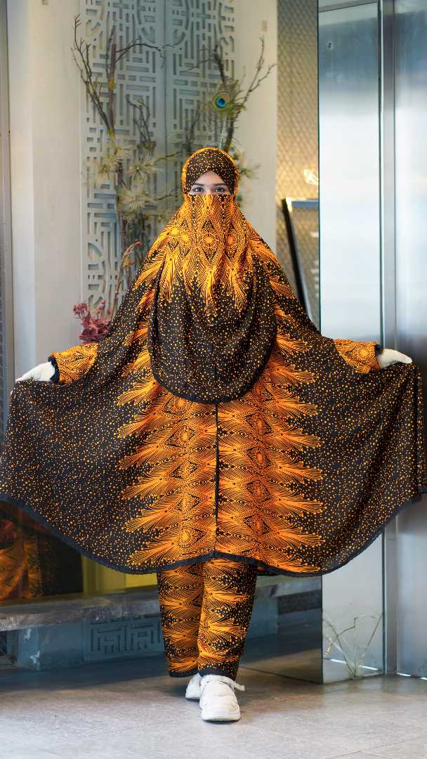 প্রিমিয়াম প্লাজু খিমার সেট,premium khimar set Bangladesh, soft China linen khimar,প্লাজু খিমার সেট,modest fashion Bangladesh, jilbab khimar set, Muslim women's outfit BD, comfortable khimar set.