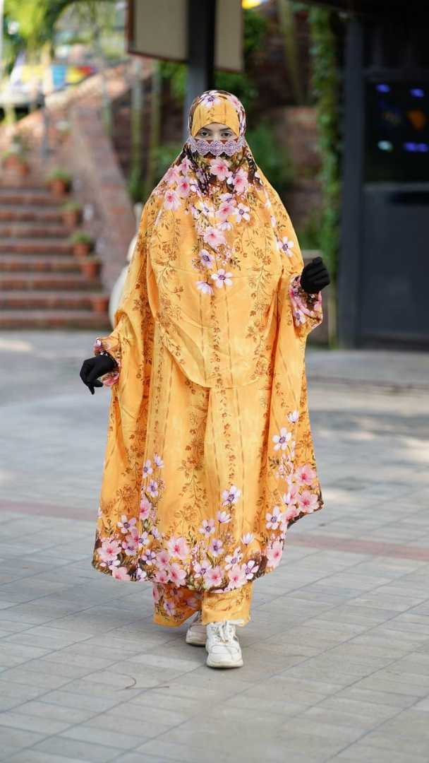 Luxury Khimar Set, Plazo Khimar Set Bangladesh, Satin Silk Khimar, Premium Khimar Set, Islamic Fashion Khimar, Abaya Khimar Set, Luxury Modest Wear BD, Cherry Satin Silk Khimar