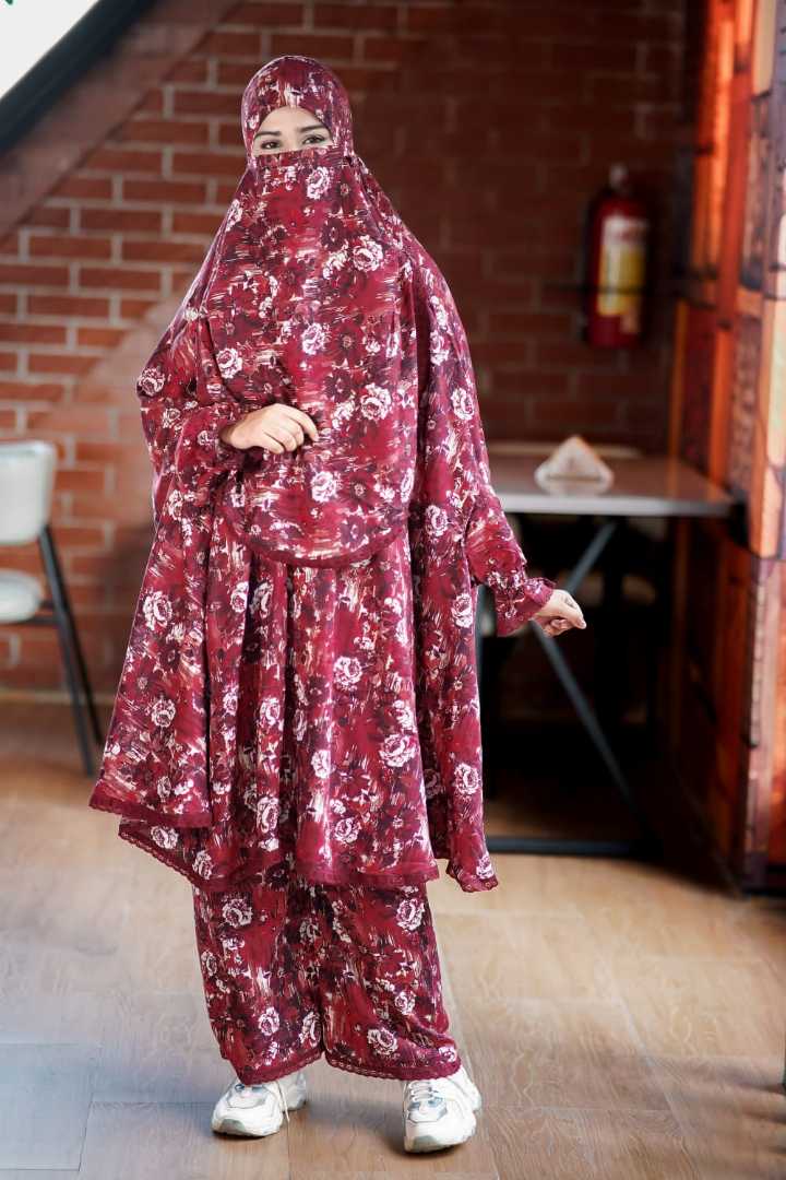 প্রিমিয়াম প্লাজু খিমার সেট,premium khimar set Bangladesh, soft China linen khimar,প্লাজু খিমার সেট,modest fashion Bangladesh, jilbab khimar set, Muslim women's outfit BD, comfortable khimar set.