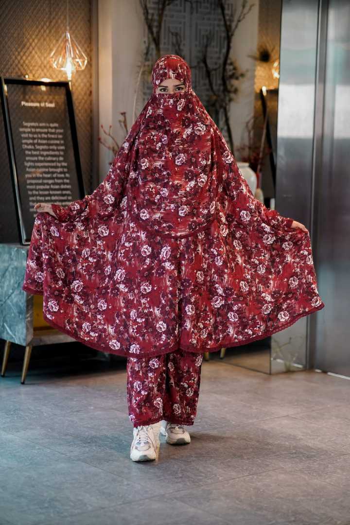 প্রিমিয়াম প্লাজু খিমার সেট,premium khimar set Bangladesh, soft China linen khimar,প্লাজু খিমার সেট,modest fashion Bangladesh, jilbab khimar set, Muslim women