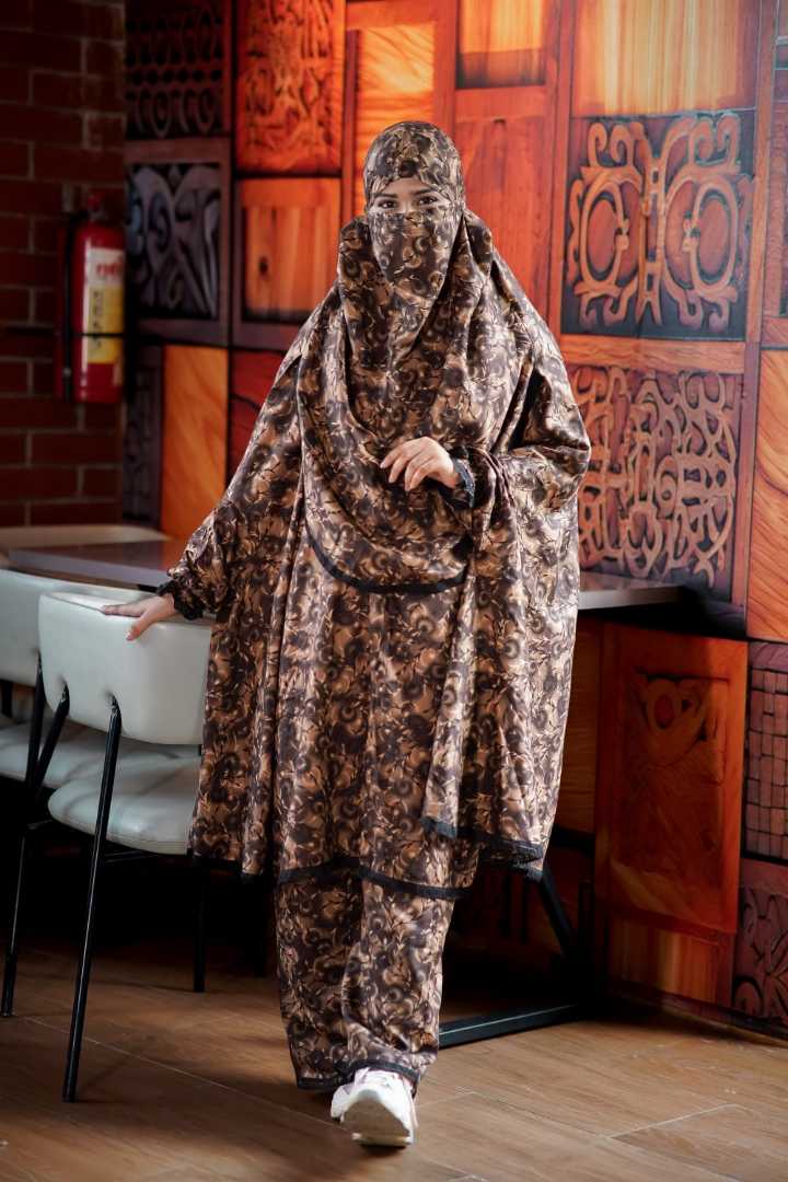 প্রিমিয়াম প্লাজু খিমার সেট,premium khimar set Bangladesh, soft China linen khimar,প্লাজু খিমার সেট,modest fashion Bangladesh, jilbab khimar set, Muslim women