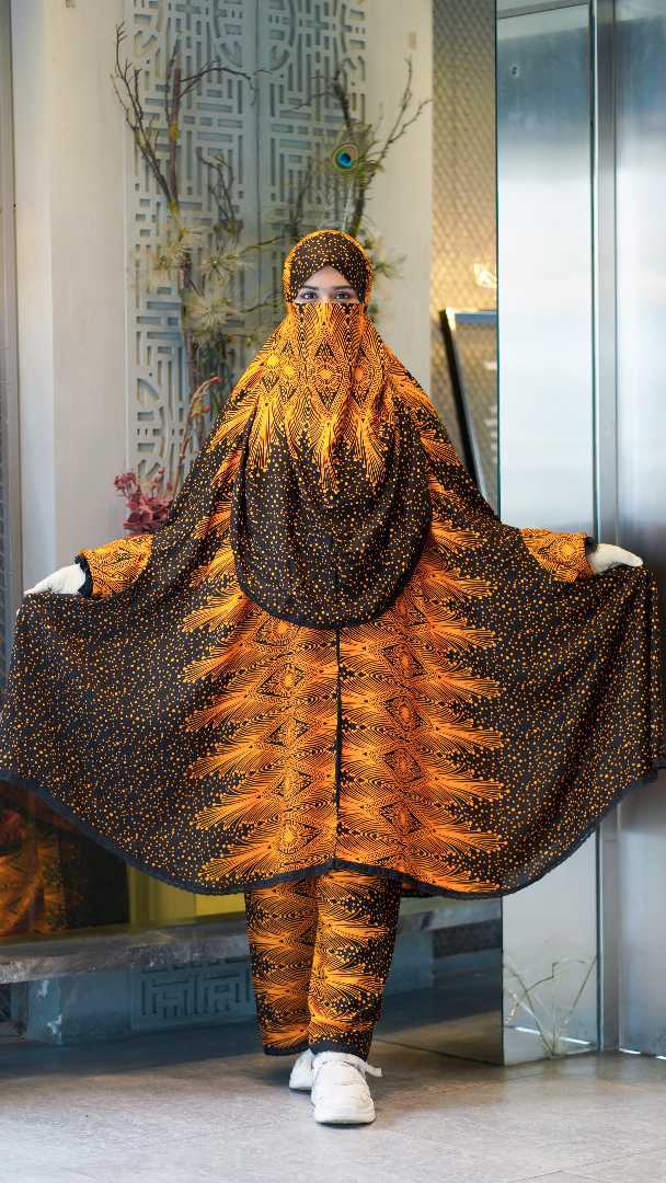 প্রিমিয়াম প্লাজু খিমার সেট,premium khimar set Bangladesh, soft China linen khimar,প্লাজু খিমার সেট,modest fashion Bangladesh, jilbab khimar set, Muslim women's outfit BD, comfortable khimar set.