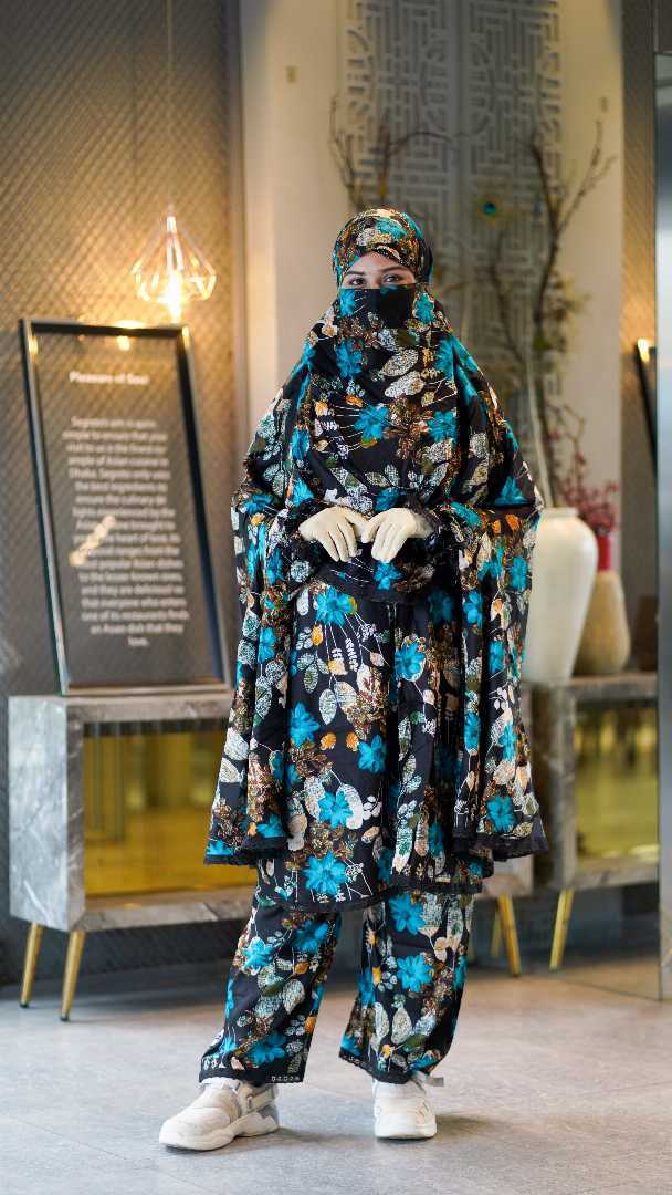 প্রিমিয়াম প্লাজু খিমার সেট,premium khimar set Bangladesh, soft China linen khimar,প্লাজু খিমার সেট,modest fashion Bangladesh, jilbab khimar set, Muslim women