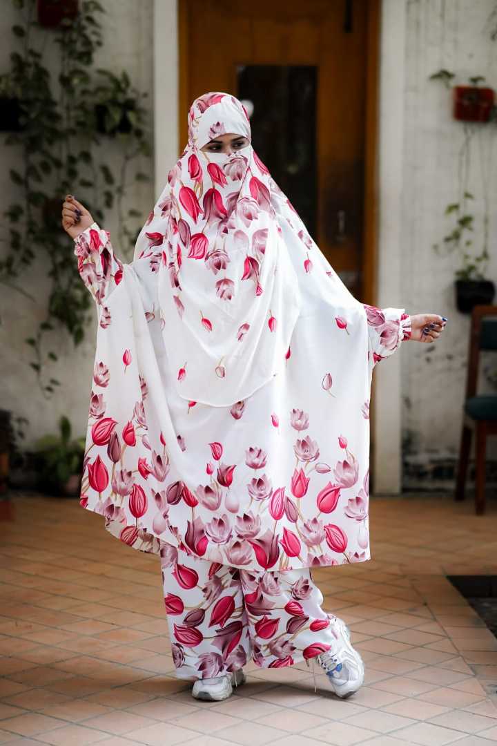Luxury Plazo Khimar Set
Plazo Khimar Set Bangladesh
Satin Silk Khimar Set
Modest Wear for Muslimah
Islamic Modest Fashion
Premium Khimar Abaya Set