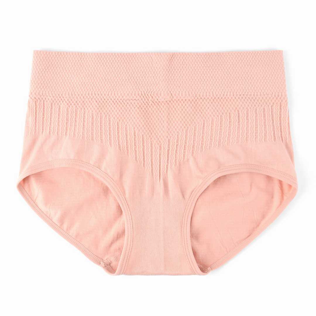 🌹,China,Premium,Seamless,High,Waist,Panty,–,Soft,Rose,Color,Style,🌹